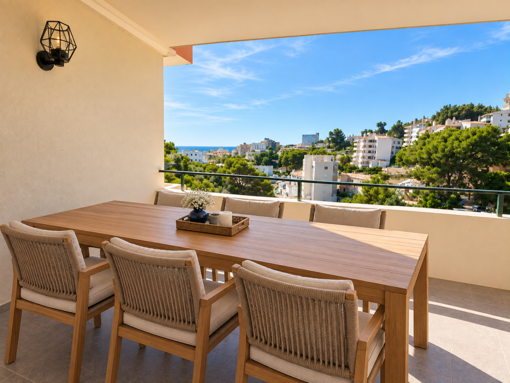 Ref 1895; Moderne Wohnung mit Terrassen und Pool in Palma El Terreno zum Kauf