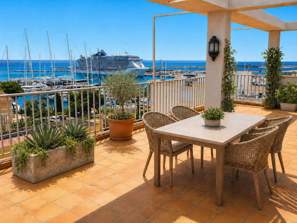 Ref 2060; Investition! Penthaus mit Mega Meerblick in El Terreno zum Kauf