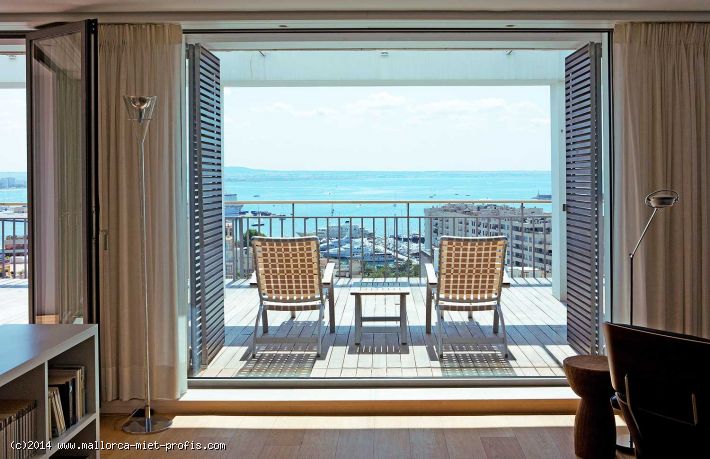 Ref 1376; Exclusive penthouse of the luxury class with 360° panoramic sea views in El Terreno for sale