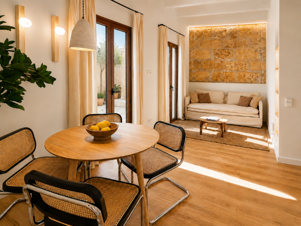 Ref 2075; Stylishly renovated apartment for sale in Palma, El Terreno