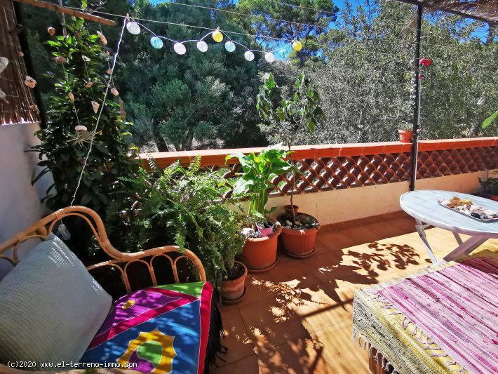 Ref 1745; Charming sea view apartment with 2 terraces in Palma El Terreno for sale