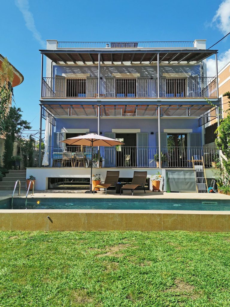 Ref 1690; Ny byggnad! Havsutsikt villa med pensionat, pool och garage till salu i El-Terreno