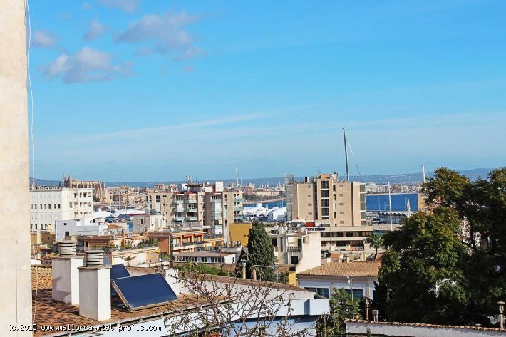 Ref 1476; Förvaltningsfastigheter! Rymlig fastighet med 4 havsutsikt tomter i El Terreno till salu