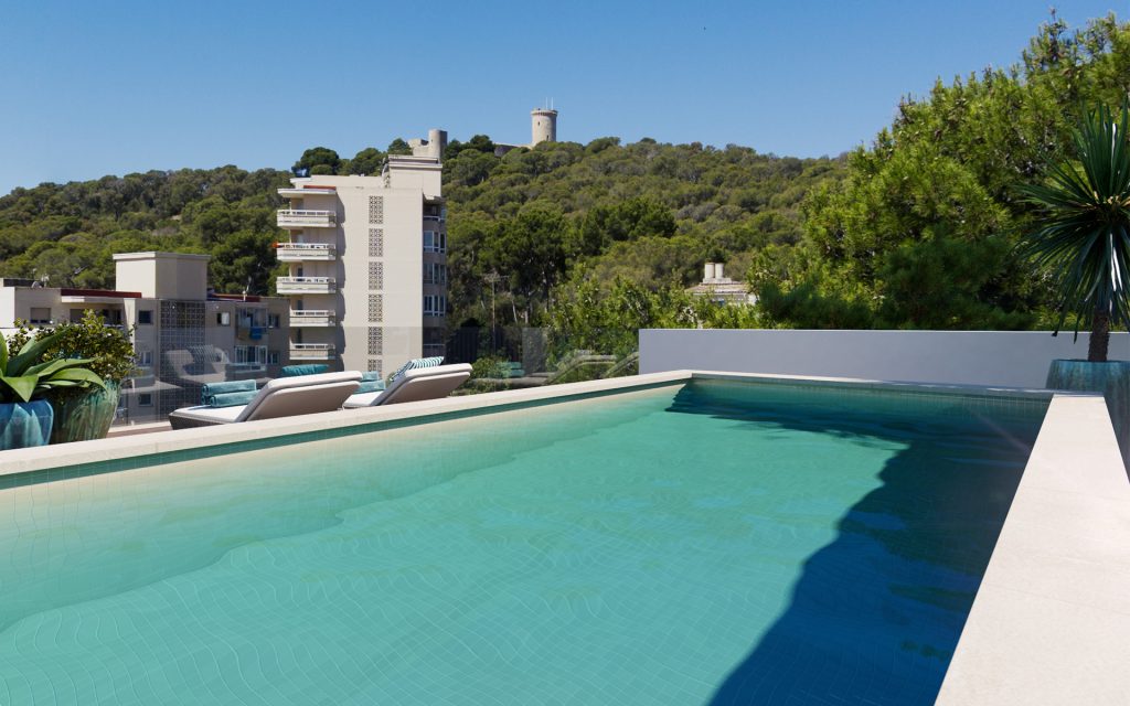 Ref 1802; Luxury penthouse with private pool for sale in El Terreno
