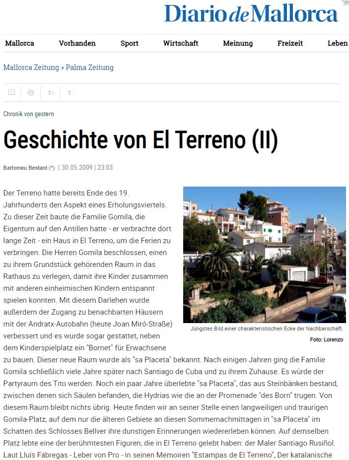 Historien om El Terreno (II)