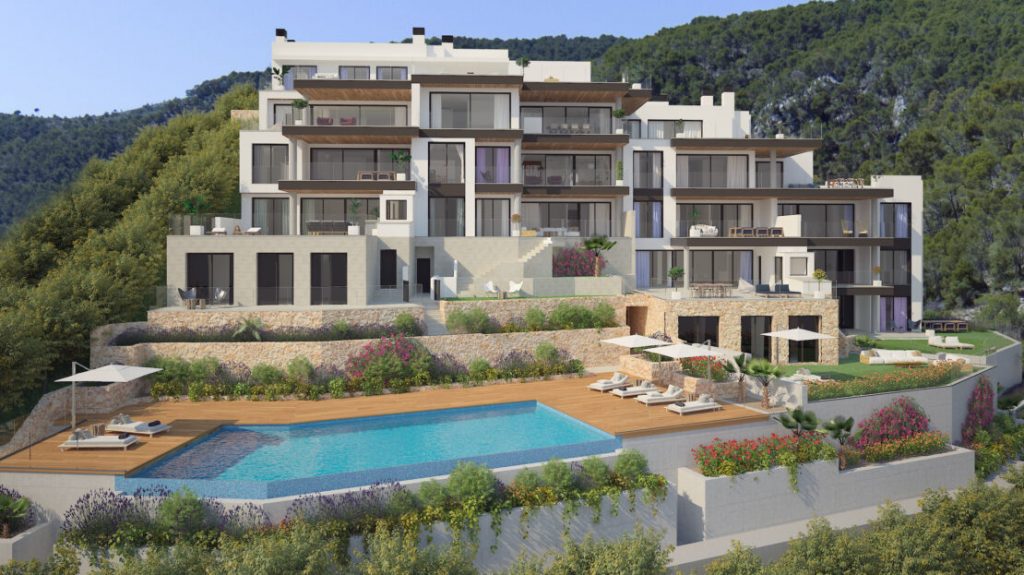Ref. 1847; Duplex apartment with fantastic sea views for sale in Genova