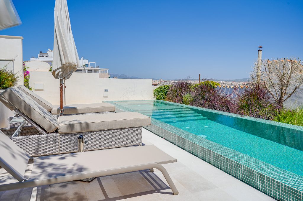 Ref 1822; Fantastic Sea View Villa With Holiday License Style In Palma El Terreno For Sale