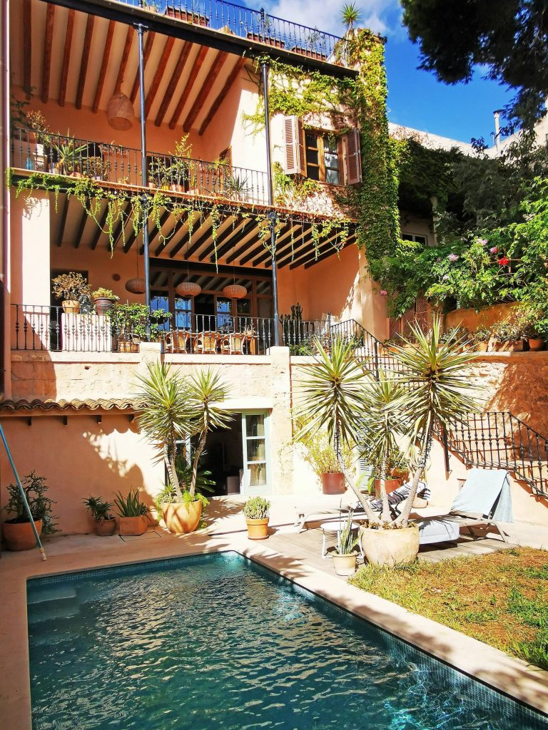 Ref 1905; Beautiful sea view villa in boho style in Palma El Terreno for sale