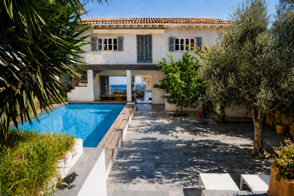 Ref 1813: Spektakuläre Meerblick-Villa mit Pool und Garage auf grossem Grundstück in El Terreno zum Kauf