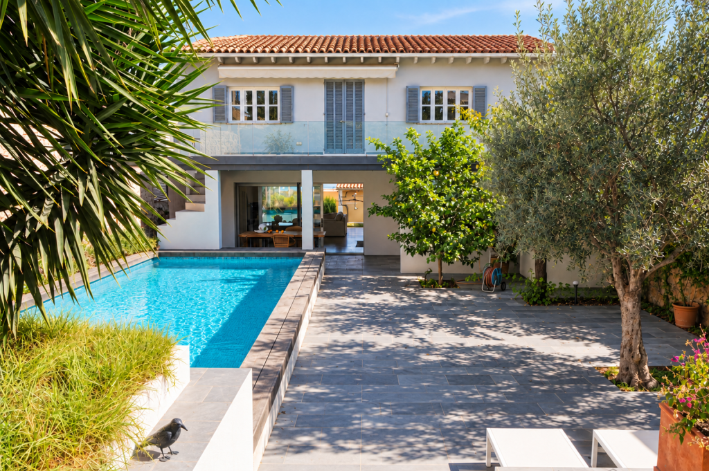 Ref 1813: Espectaculares vistas al mar – Villa con piscina y garaje en una gran parcela en El Terreno en venta