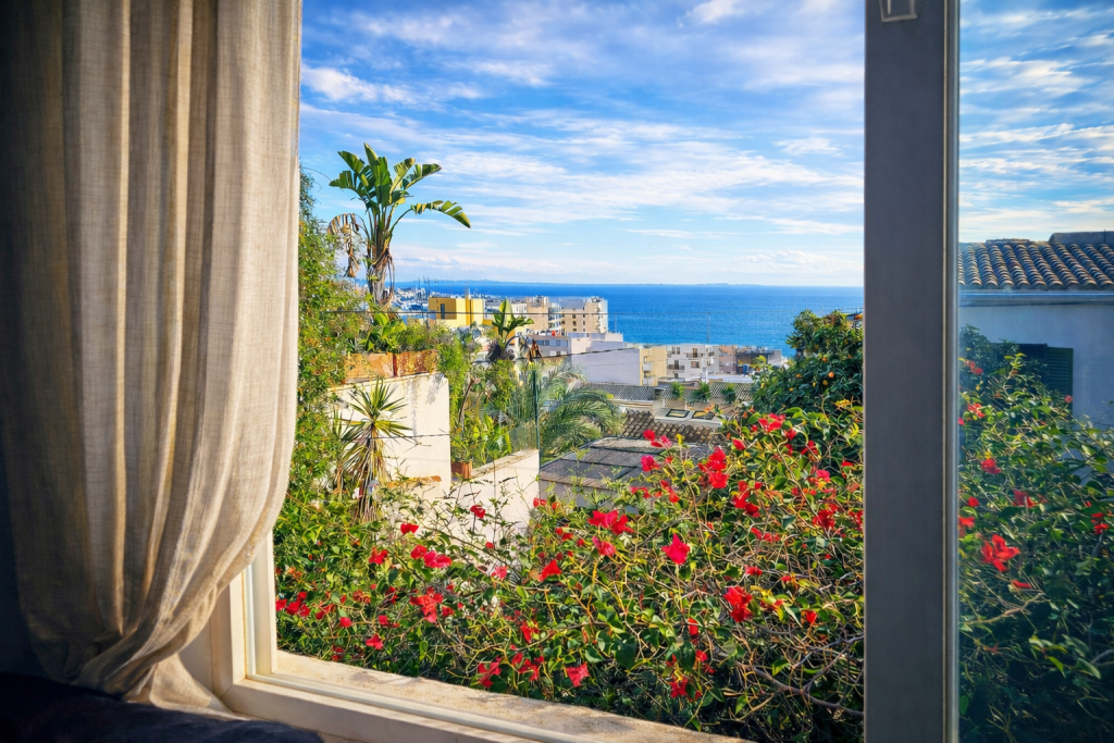 Ref 2089; Gartenwohnung mit fantastischem Meerblick in El Terreno zum Kauf