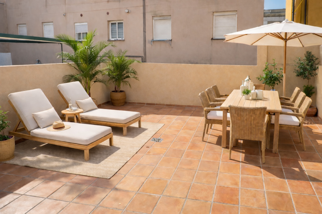 Ref 2103; Haus mit Terrasse, Abstellraum und Parkplatz in El Terreno zur Miete