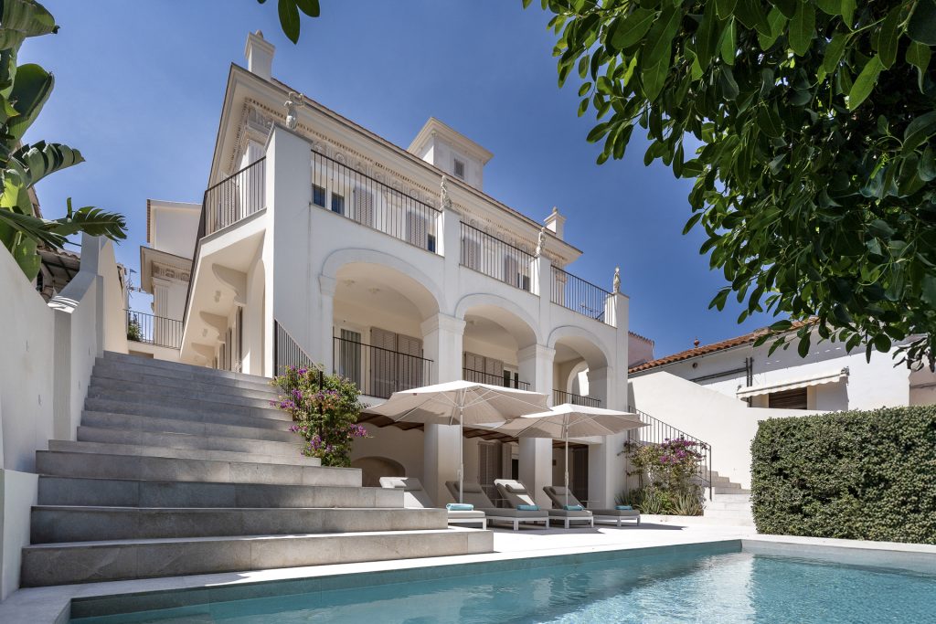 Ref 2114; Historische Luxusvilla mit Pool in Palma, El Terreno zum Kauf